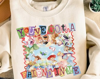 Watercolor Cartoon Toy And Friends Character Png, You've Got A Friend In Me Png, Watercolor Cartoon Toy Friends Png, Trendy Boy Design Png