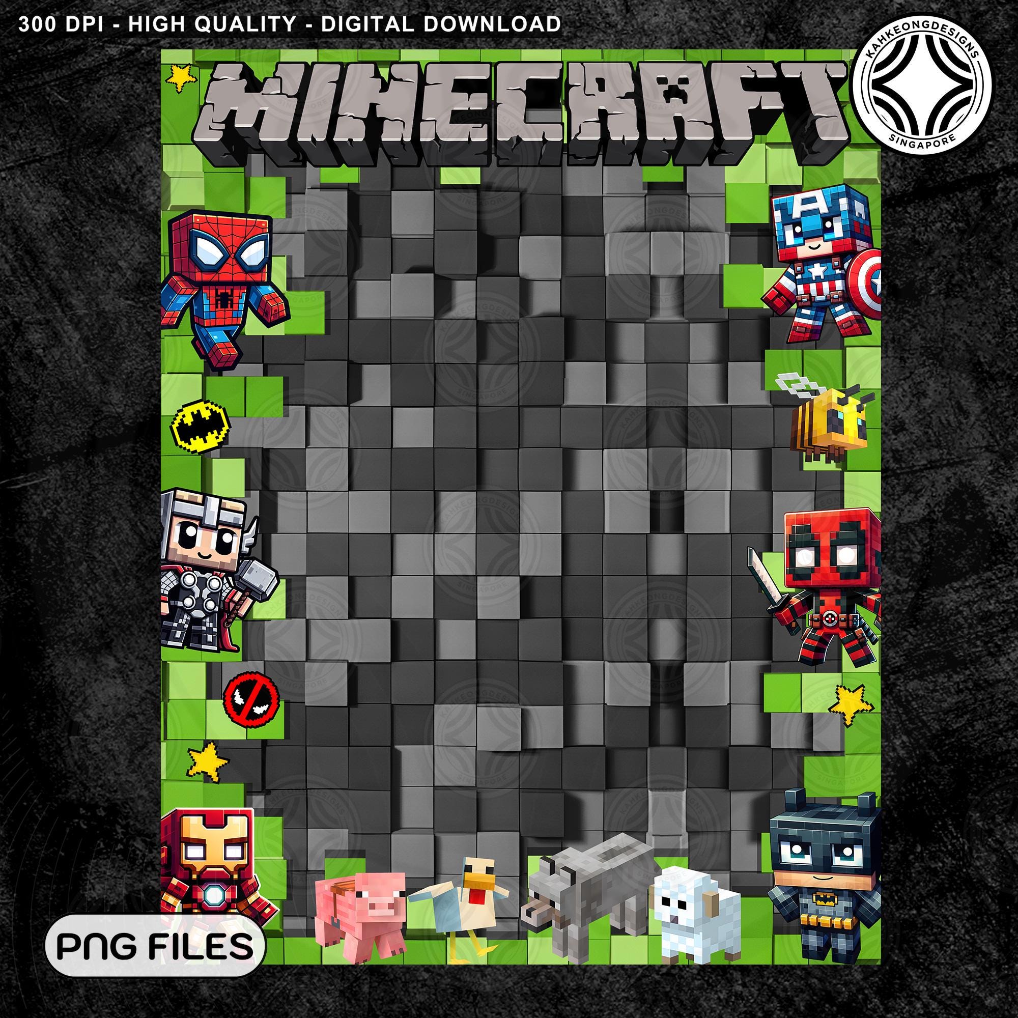 Transparent PNG Minecraft Art