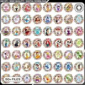 Cartoon PNG Clipart Bundle, Movie Princess Png, Princess Coquette Bow Png, Girls Princess Png, Princess Movie Png, Family Trip Png