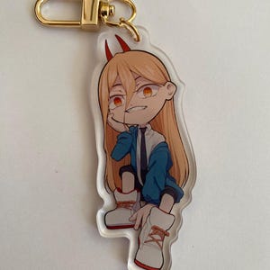 Power Acrylic Keychain
