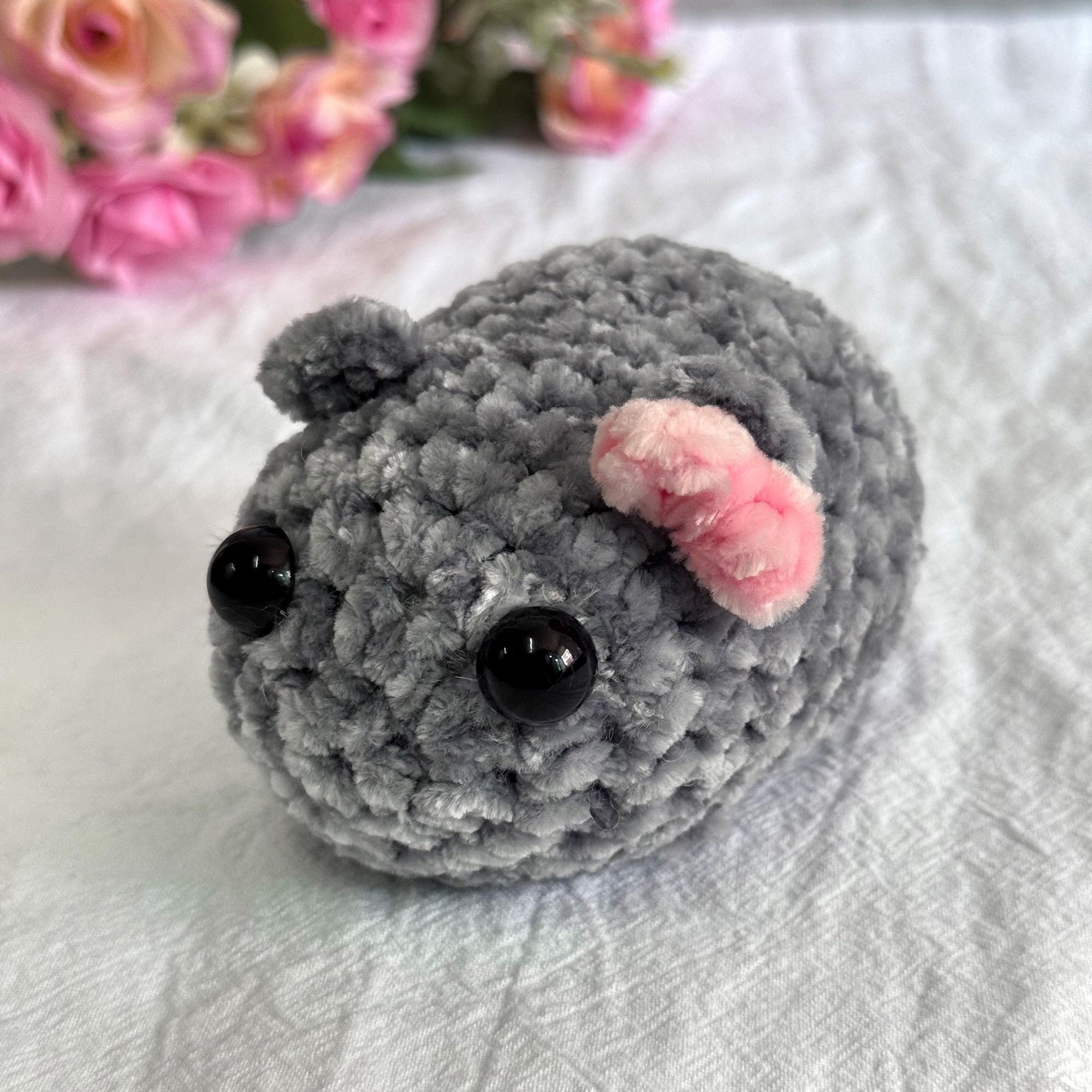 Violin Toy Cute Sad Hamster Meme Keychain, Crochet Plush Sad Hamster Meme  With Bow Key Rings Chains Bag Charms Kawaii Girl Handmade Gifts Decor For  Adults Light Box For Sad