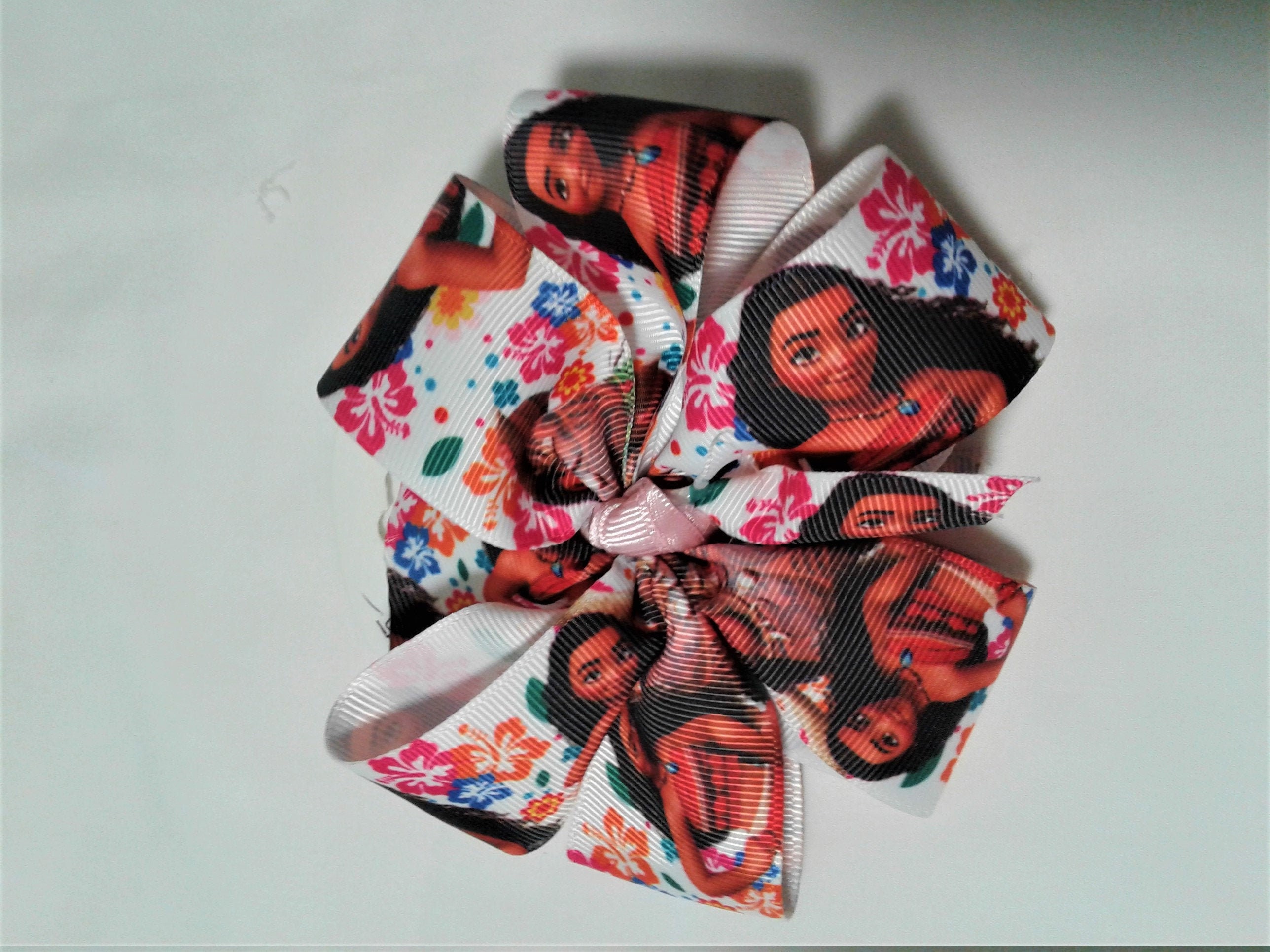 Moana Bow Princess Moana Disney Hair Clip Toddler Disney Bow