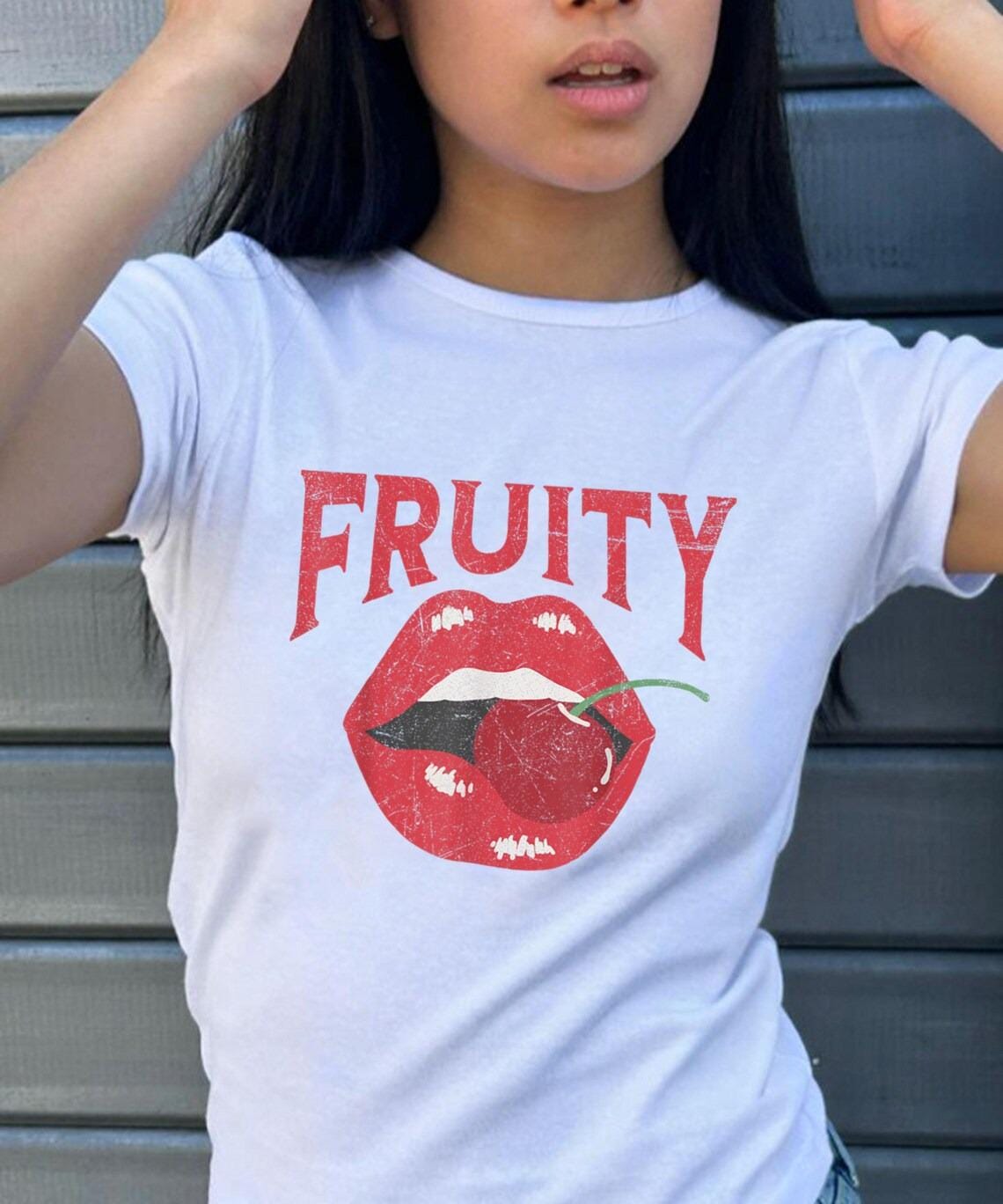 Cherry Lips Tee - Etsy