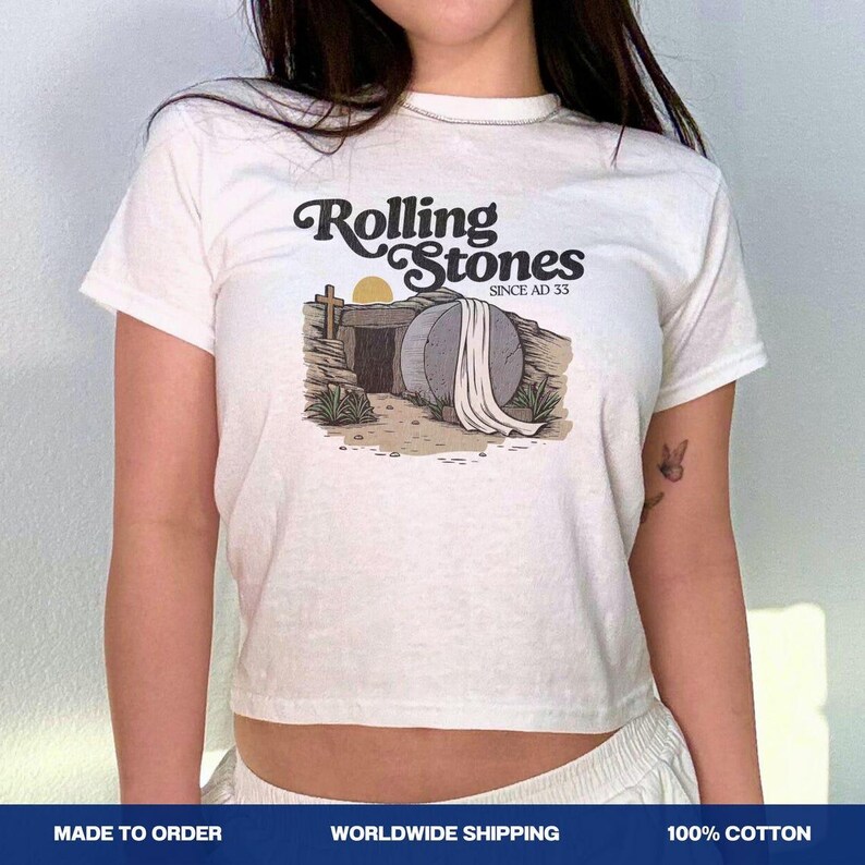 Vintage 2000’s Rolling Stones baby tee