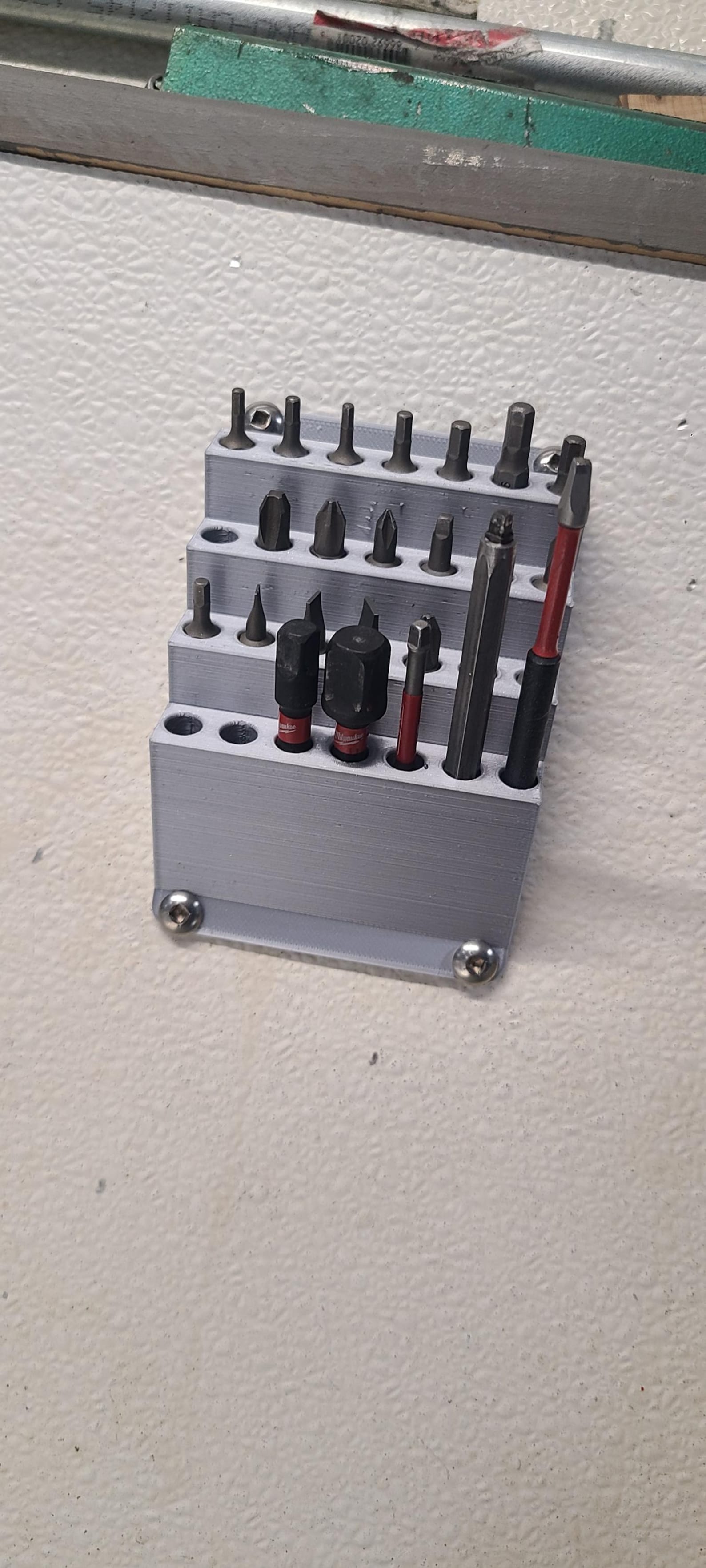 Drill Bit Organizer and Screwdriver Bit Holder - Etsy