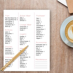 Minimalist Closet Organizer Capsule Wardrobe Planner Digital Printable Download Essential Fashion Guide Seasonal Outfit Planning System Year Round Wardrobe Template Style Management Tool Simplified Clothing Selection Process Versatile