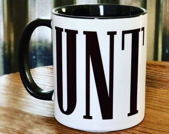 UNT mug Funny Coffee Mug Tea Mug Ceramic Mug Salty Friends Gift Unique Gift Funny Mugs White Elephant Gift