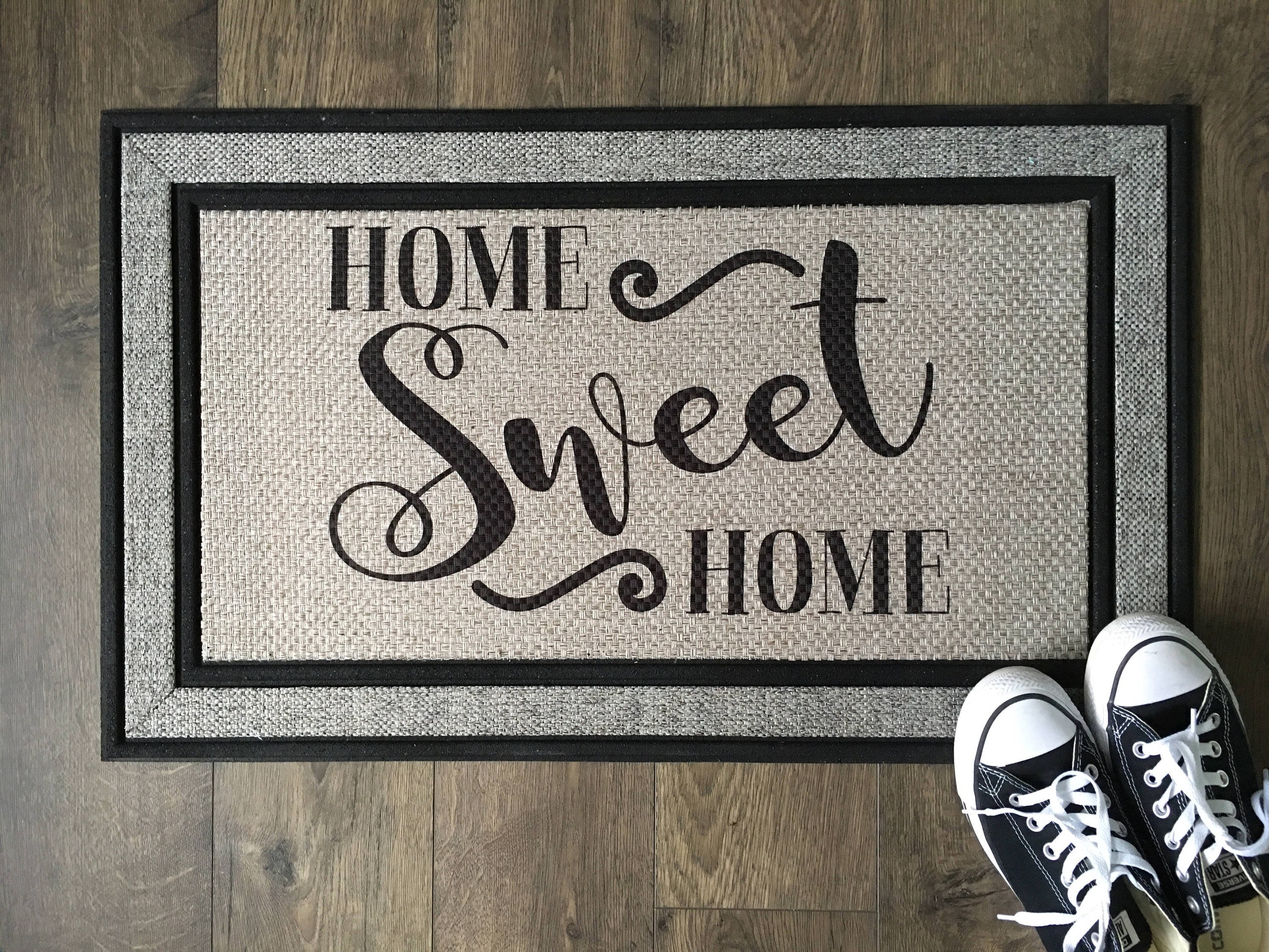 Mat Custom Doormat Home Sweet Home Wedding Gift Etsy
