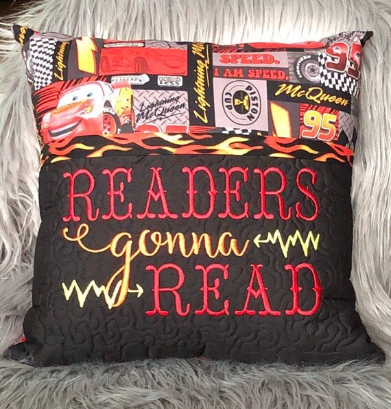 Readers Gonna Read Book Pillow Reading Pillow Cusion Pillow Etsy