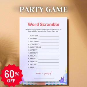 Birthday Party Game Icebreaker Games For Family Printable Games For Women And Men Party Games Easy Downloadable Games For Party Game Friends