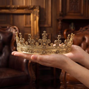 gold dress up crown Gold Duchess Full Crown