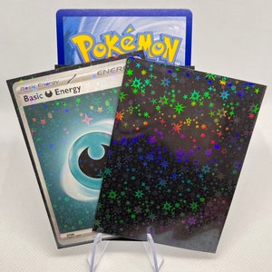 Protège-cartes mats holographiques haut de gamme - Taille standard - 100 carats - (Magic The Gathering, Pokemon, Lorcana)