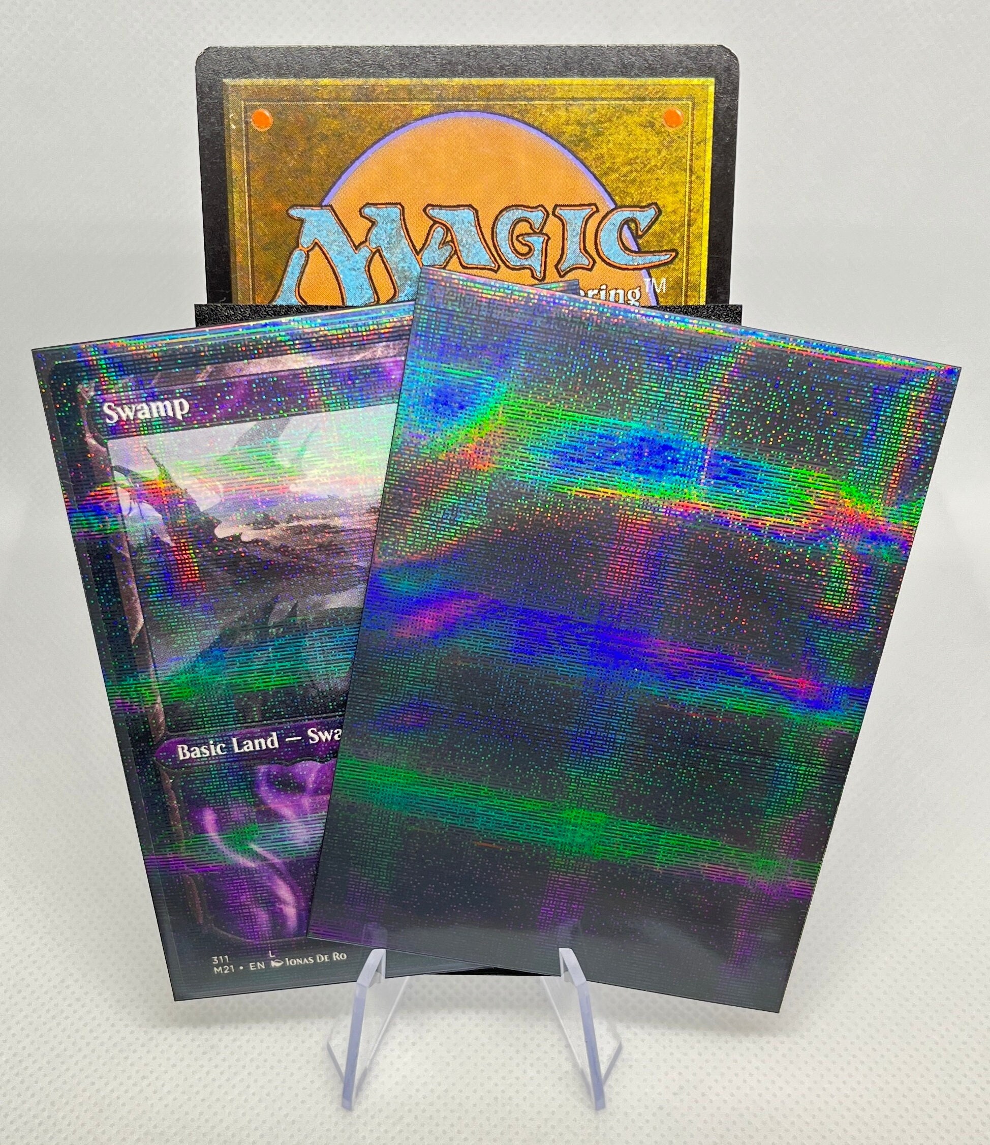Premium Holographic Matte Card Sleeves - Standard Sized - 100ct