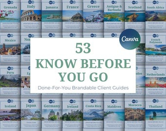 Travel Agent Know Before You Go Bundle: Our Full Library of 53 Guides