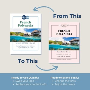 Tahiti Know Before You Go Guide for Agents: French Polynesia Client Resource (Canva) image 4