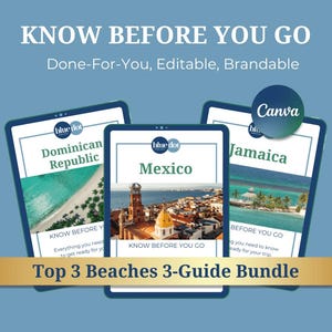 Beach Destinations Bundle for Travel Agents: Know Before You Go - Mexico, DR, Jamaica