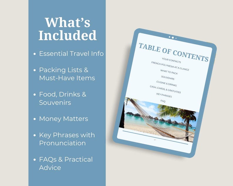 Tahiti Know Before You Go Guide for Agents: French Polynesia Client Resource (Canva) image 3