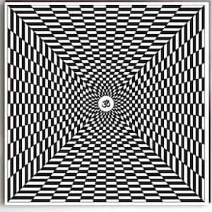 Square Mandala – Sacred Geometry Wall Art for Energy Alignment – Pranic Visual Portal for Meditation, Healing Spaces & Spiritual Decor