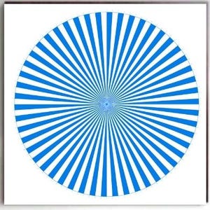 Radiant Rays Mandala – Energy Generator – Sacred Geometry Wall Art for Yoga, Reiki, Meditation, Chakra Alignment & Spiritual Room Decor