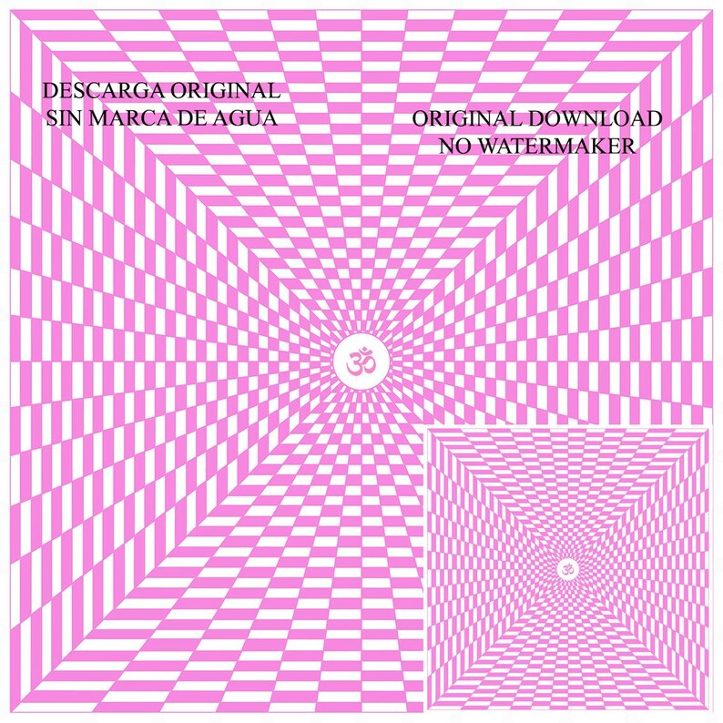 Mandala Pranic Generator Pastel Pink Square Sacred Geometry / Prana ...
