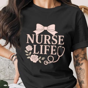 Nurse Life PNG, Nurse Png, Medical Png, Stethoscope Png, Nursing Sublimation, Digital Download, Cute Nurse Design