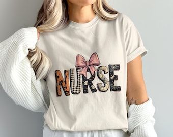 Halloween Nurse Png, Spooky Nurse Design, Nurse Bow Png, Halloween Clipart, Nurse Sublimation, Digital Download, Fall Png