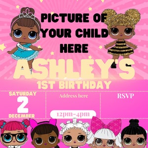 Kids Birthday Party Flyer template