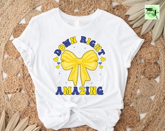 Down Syndrome Awareness Shirt, Extra Chromosome T21 Tee