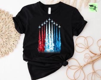 USA Flag Comfort Colors T-Shirt, 4th of July Tee