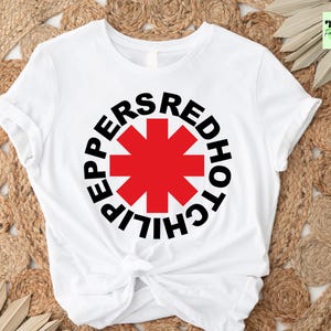 Red Hot Chili Peppers Vintage T-Shirt , Red Hot Chili Peppers Tour Shirt , RHCP Graphic Unisex T-Shirt, RHCP Graphic Unisex Tee,Gift for her