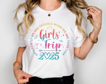 Girls Trip 2025 Shirt, Summer Vacation Tee