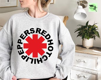 Red Hot Chili Peppers Vintage Sweatshirt , Red Hot Chili Peppers