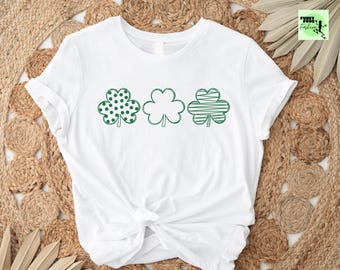 Shamrock Shirt, St Patricks Day Shirt, Irish Gifts , Clover Shirt, Shamrock Shirt, Leopard Shamrock, Lucky Shirt, Irish Day Shirt