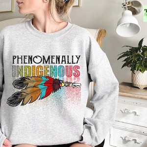 Indigenous People Sweatshirt No More Stolen Sister Shirt, American Native Shirt, MMIW Shirt, Indigenous Red Hand, Wear Red For My Sister