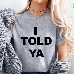 I told ya tshirt loewe - Etsy 日本