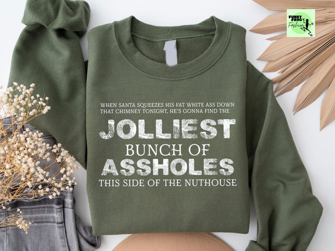 Jolliest Bunch Christmas Vacation Sweatshirt - Etsy