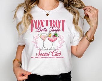 Foxtrot Delta Tango Social Club T-Shirt