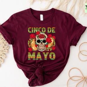 Cinco De Mayo Shirt, Mexican Fiesta Shirt, Mexican Festival Gift, Happy Cinco De Mayo Shirt, Mexican Shirts, Cinco De Mayo Fiesta Shirt