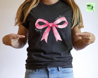 Pink Bow Shirt, Coquette Bows Shirt, Girlie Girl, Coquette Aesthetic, Bow Collage Tshirt, Soft Girl Era Shirt, Ribbon Shirt, Social Club Tee