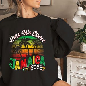 Jamaica Sweatshirt| Jamaican sweatshirt| Jamaican Pride Gifts| Made in Jamaica| Jamaica crewneck| Caribbean top| Girls trip| Boys Trip| 951x