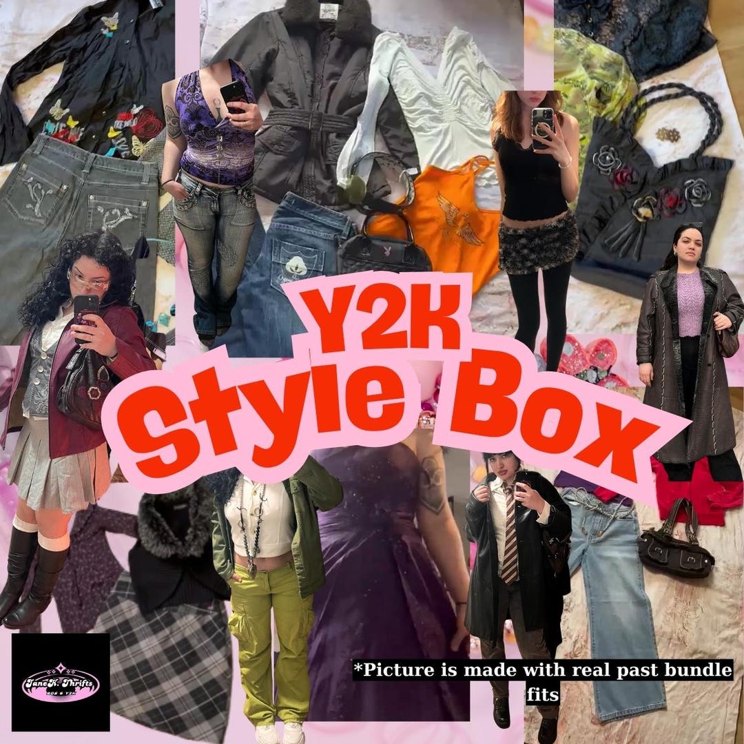 Personal Style Box | Custom Style Box | Thrift Bundle Clothing | Y2K ...