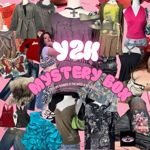 Personal Style Box | Benutzerdefinierte Stil Box | Sparsamkeits-Bundle Kleidung | Y2K | Cottagecore | Feenkern | Kokette | Mystery Style Bundle