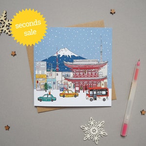 SECONDS SALE - Tokyo Weihnachtskarte