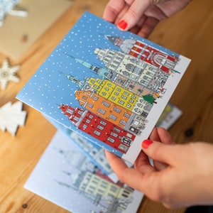 Stockholm Christmas Card - Scandinavian Christmas Card