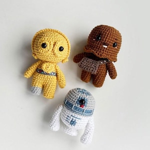 Crochet Pattern 5 Galaxy Part 2 FunSize | 3 figures Amigurumi| Amigurumi Pattern Tutorial PDF | Anime Crochet | Fun size Crochet Pattern PDF