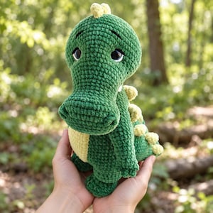 Alligator Crochet Pattern Crocodile Amigurumi Pattern DIY Crochet Tutorial Alligator Crochet Animal Patterns Amigurumi Alligator