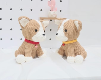 Crochet Corgi Dog pattern: Little Biscuit | Amigurumi Puppy | Amigurumi Dog pattern | Instant Download ENGLISH Pattern in PDF File