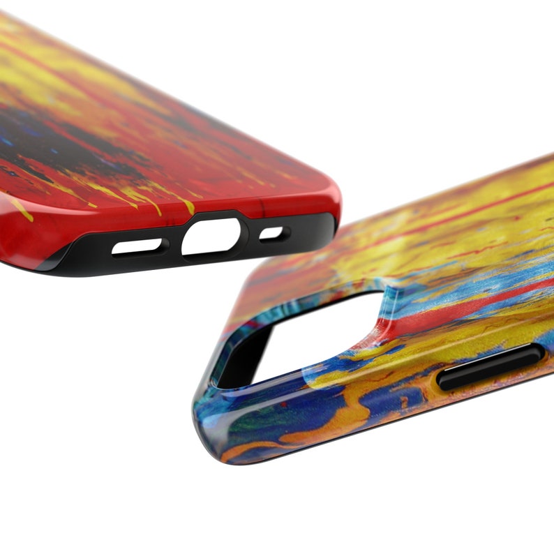 Funda para teléfono, funda resistente a impactos, carcasa protectora de policarbonato TPU. imagen 6