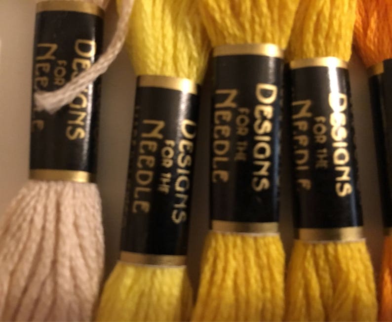 35 Skeins of Embroidery Thread