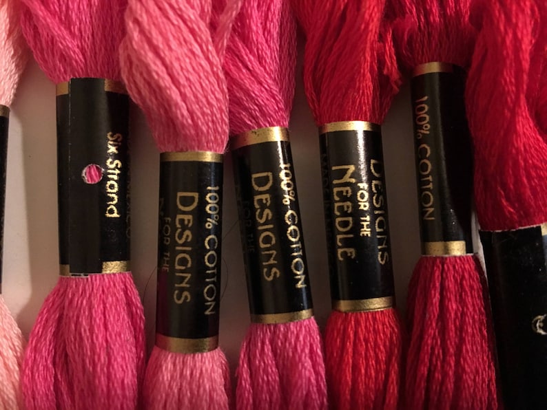35 Skeins of Embroidery Thread